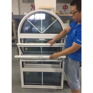 Wholesale Customized Glass Thickness UPVC Single Hung Window with Excellent Airproof Performance Manual Opening Mode from china suppliers
