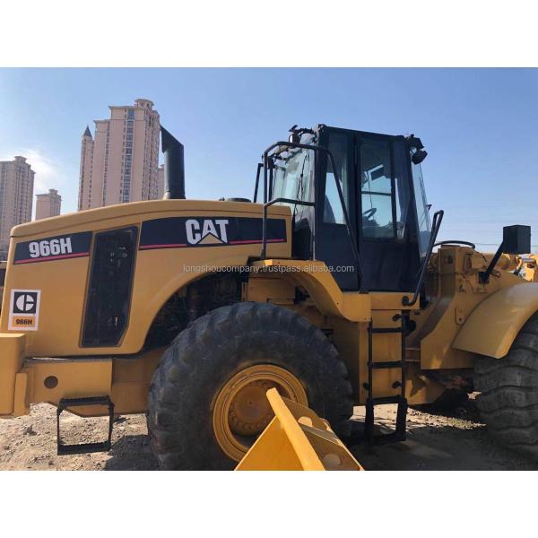 Secondhand Caterpillar 966H Front Wheel Loader Good Condition with 1200 Working Hours