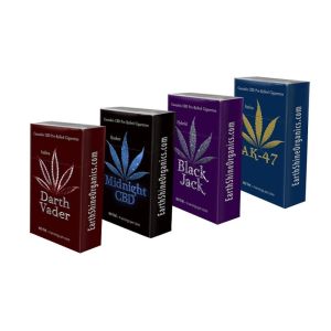 Soft Touch Lamination Folding Cigarette Packaging Drawer Box