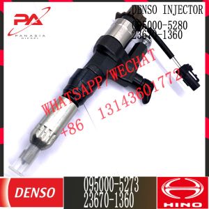 DENSO Diesel Common rail Injector 095000-5280 for HINO 23670-1360