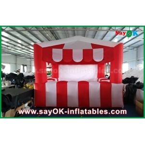 Inflatable House Tent Custom Red And White Inflatable Air Tent For Event
