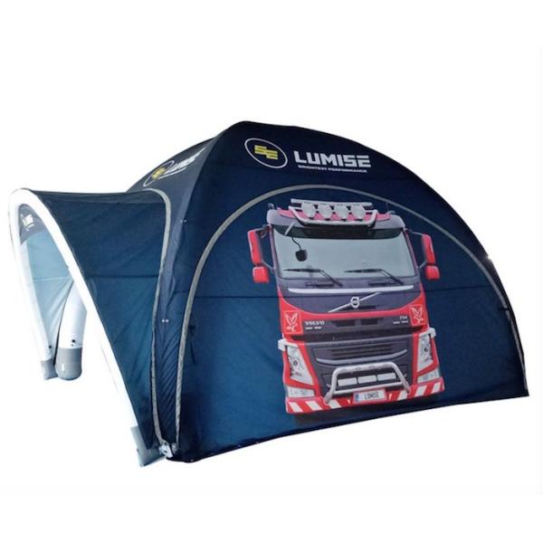 Quality Lightweight Portable Oxford TPU X Inflatable Camping Tent 5MX5M Custom Canopy Tent for sale