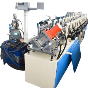 Omega Type Top Hat Upright Shelf Panel Cross Support Bar Roll Forming Machine