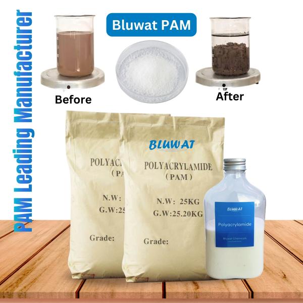 White Powder Anionic Polyacrylamide Flocculant Primary Clarification Secondary &