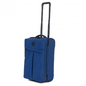 China Washable Polyester Trolley Luggage Travel Bag With Wheels on sale
