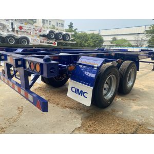 CIMC Durable 3-axis Skeleton Transport Semi-trailer