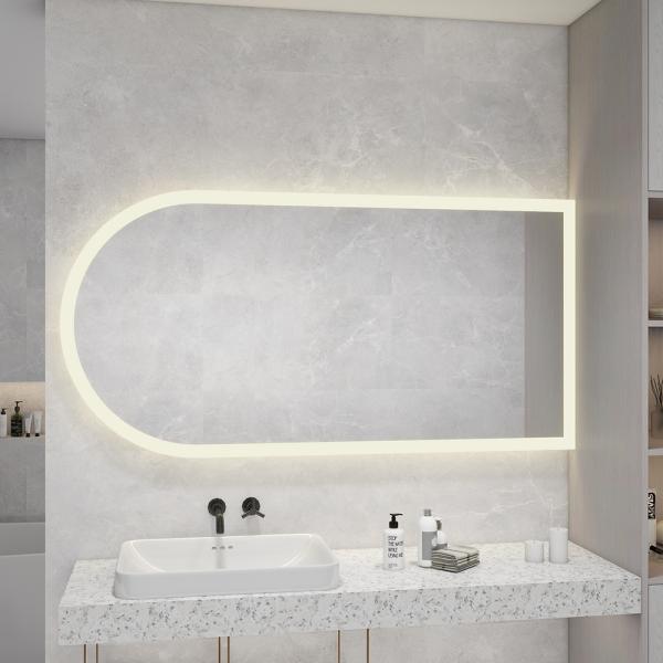 Custom LED Bathroom Mirror Light Fixture Wall Mounted Vanity Light for Modern Hotel and Home Makeup Lighting Solutions