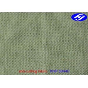 High Strength Cut Resistant Fabric 370G / Abradability Interlock Slash Resistant