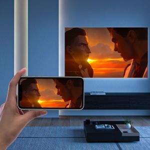 ROHS 1080P HD Mobile Phone Mini Projector Multiscene Portable Outdoor