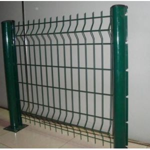 PE Coated 3D Welded Wire Mesh Fence Panels 2.0mx3.0m 1.8mx3.0m