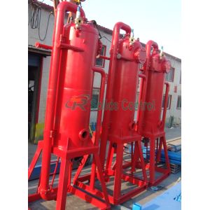 China Solid Control Liquid HDD 320m3/H Mud Gas Separator on sale