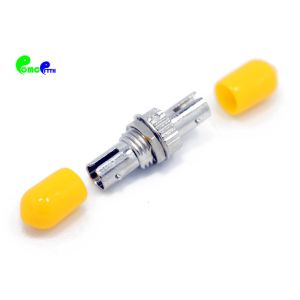 Fiber Optic Adapter ST PC to ST PC SM Bulkhead Simplex Adapter IL< 0.2dB