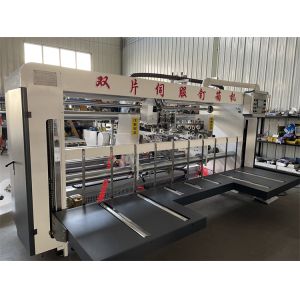 6kw Semi-automatic Double Jointed Stitching Machine for Carton Box Cardboard
