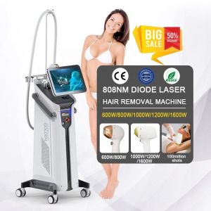 Customizable Fluence Diode Laser Hair Removal Machine 1200W Power