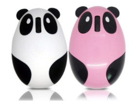 1200Dpi Computer Accessories Cartoon Panda Rechargeable Gaming Mouse