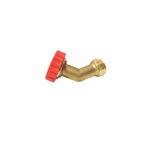 Lead Free 45 Degree Brass Hose Elbow Garden Using 3/4NH-11.5