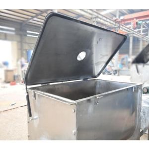 Medicine Powder Mixing Machine with Industrial Horizontal Design and Ribbon