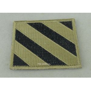 USA Air Force Clothes Lapel Patches , Iron Glue Patches For Military