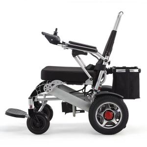 Lithium Battery Lightweight Electric Wheelchairs Folding Fully Automatic