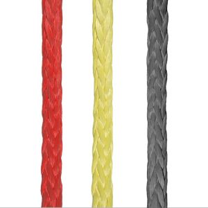 UV Resistance UHMWPE Fiber 12 Strands Synthetic Winch Rope UHMWPE Rope 8mm 10mm