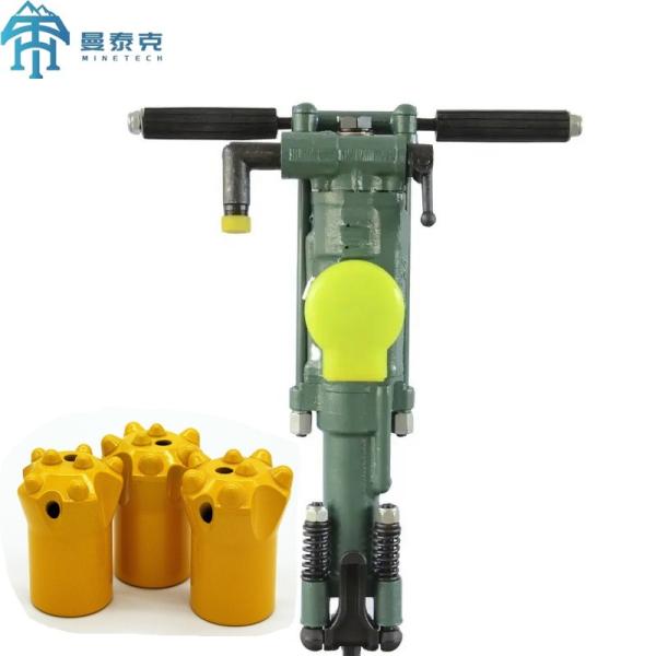 Quality Y24 Model Hand Held Rock Drill for Granite Marble Limestone with 5m Drilling Depth and 32-42mm Bore Diameter for sale