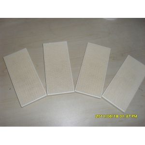 Burner Catalytic Ceramic Plate Heating Element Honeycomb High Impact Resistance