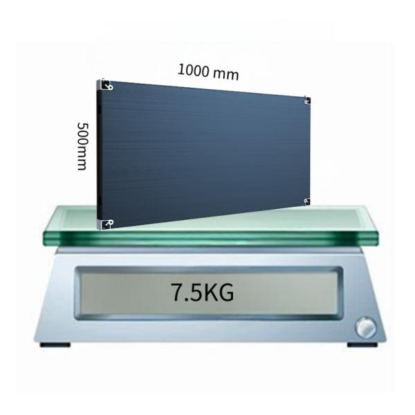 Intuitive Indoor LED Screen for Easy Configuration and Management