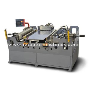 380V 50HZ Easy Operation Radiator Core Builder Machine 20-32mm Flat Tube