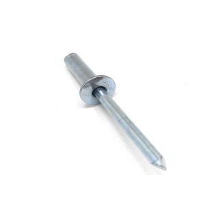 Steel Q235 Galvanized Pop Rivets Metric Blind Rivets Protruding Head