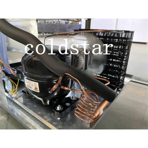 Commercial Single Door Ice Storage Merchandiser With Sticker