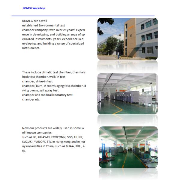 Electronics Climatic Test Chamber Temperature & Humidity Testing Chamber