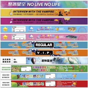 Custom Water Resistant Tyvek Paper Bracelets with Sequential Numbering