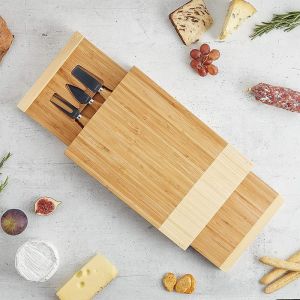 Personalized Engraved Bamboo Cutting Board Cheese Deli Board
