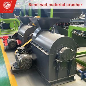 Wear-Resistant Super Motor Semi-Wet Material Crusher