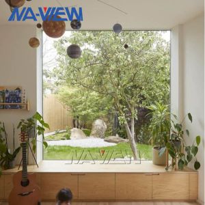 NAVIEW SGS Black Frame Picture Window Powder Coated Surface