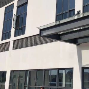Customized Size Steel Structure For Awnings Entrance Canopies