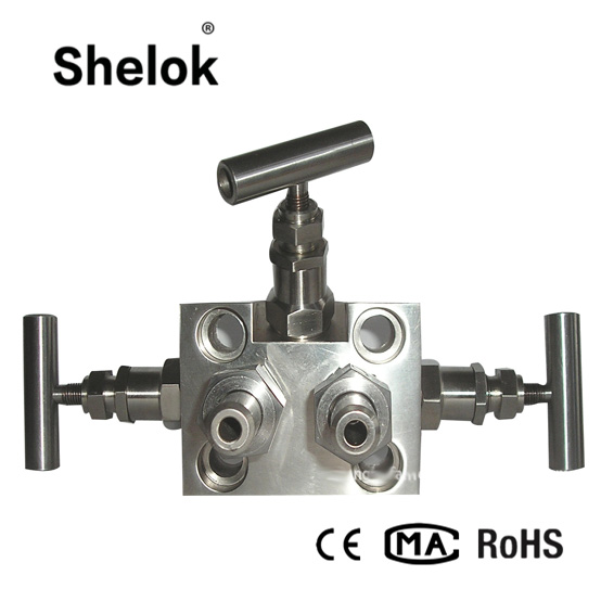 Liquid Water 2 Ways Valves Manifold