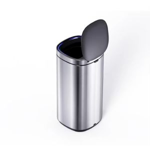 Touchless Intelligent Smart Sensor Bin Trash Can Stainless Steel Sustainable