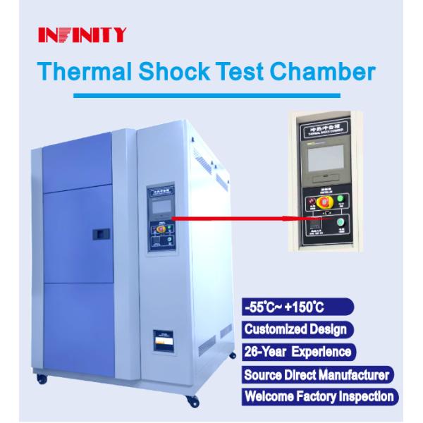 IE31A 150L 408L Thermal Shock Test Chamber Heating Wire Electrostatic Color