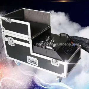 New Arrival 2000W 3000W Smoke Machine Water Base Low Dual Output Ground Fog