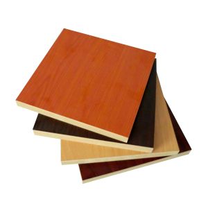 Hard Boards Mdf 15mm White Wood Grain Color Melamine Mdf With Density 680-830KG