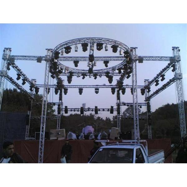 OEM KTV Circular Aluminum Truss Curved Lighting Truss System