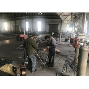 Security galvanized crowd control barriers fence