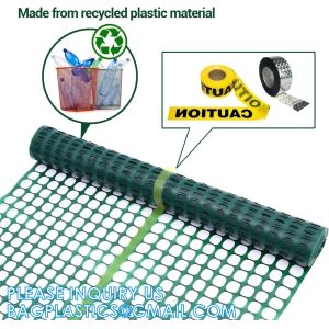 Reusable Netting Safety Fences Roll with Zip Ties, Durable Temporary Pool Fence