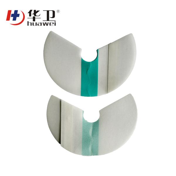 Medical I.V. catheter nonwoven dressing for fixing cannula