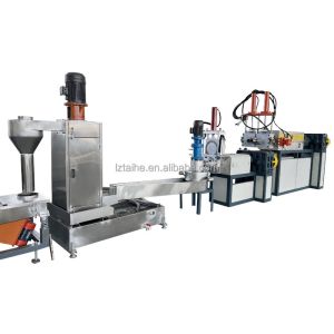 Buy cheap LDPE HDPE Water Ring Cutting Plastic Pelletizer Machines Recycling Pelletizer from wholesalers