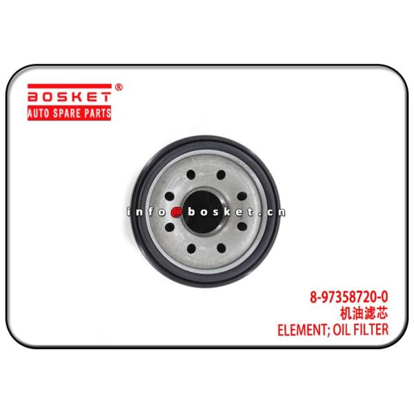 8-97358720-0 8973587200 Oil Filter Element For ISUZU 4JJ1 TFR 842199000