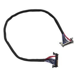 Advanced Custom Electrical Cable Assemblies 450mm With Acetate Cloth