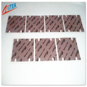 China Garnet silicone Thermal gap filler Heatsink Thermal Pad  6.0 W/MK on sale