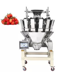 Multi Function Tomato Fruits Weighing And Packing Machine With Multihead